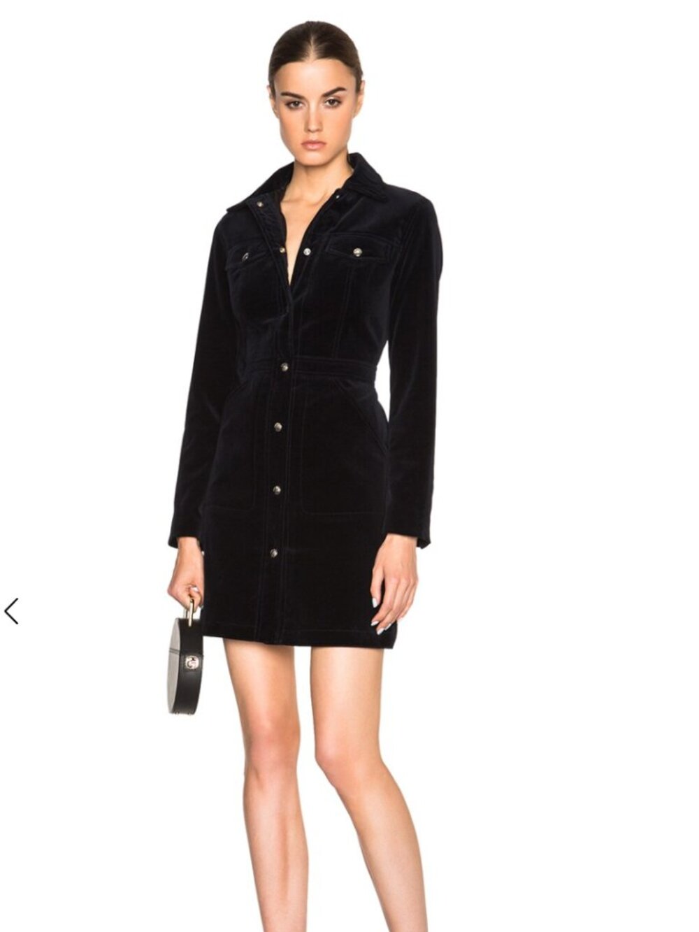 Rag & Bone Velvert Shirt Dress